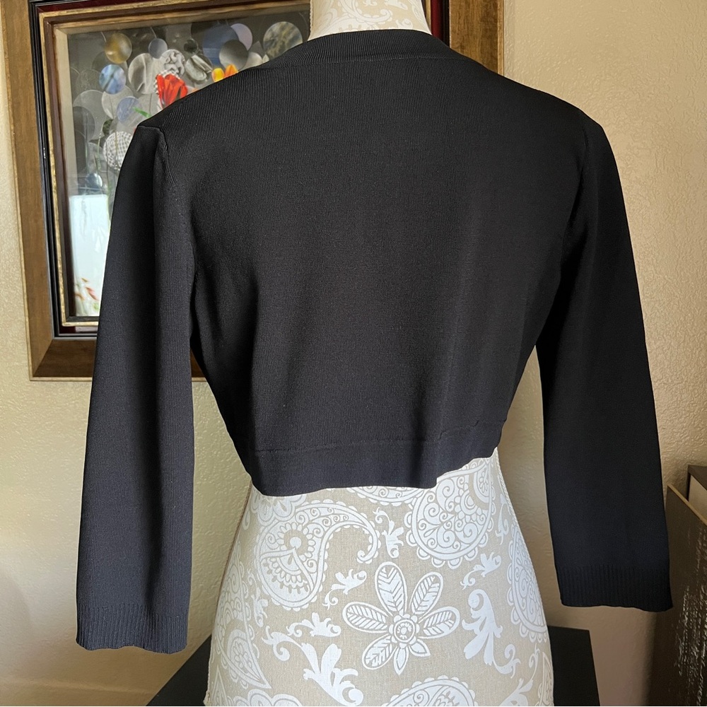 Spense Black Knit Top - Picture 6 of 7